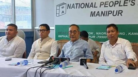 மணிப்பூரில் பாஜக கூட்டணி அரசில் இருந்து என்பிபி விலகல்