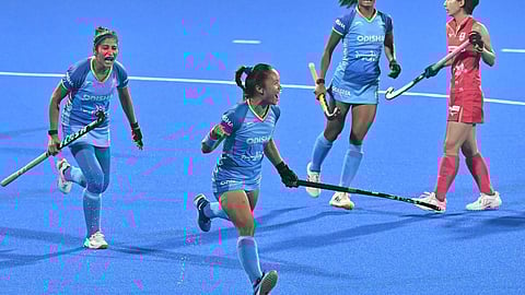 மகளிர் ஆசிய சாம்பியன்ஸ் டிராபி ஹாக்கி: இறுதிப் போட்டிக்கு முன்னேறியது இந்திய அணி