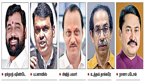 மகாராஷ்டிர பேரவைத் தேர்தல் முடிவுகள் வெளியாவதற்கு முன்னதாகவே முதல்வர் பதவிக்கு போட்டி போடும் தலைவர்கள்