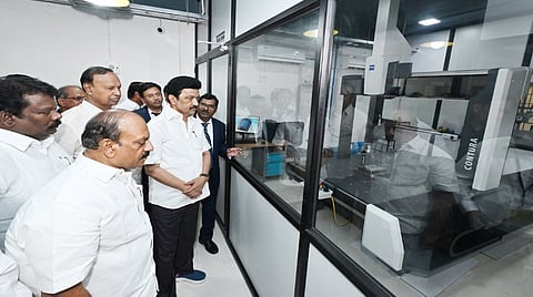 தென்னிந்தியாவில் முதல்முறையாக திருமுடிவாக்கம் சிட்கோவில் ரூ.18 கோடியில் தொழில்நுட்ப மையம்: முதல்வர் திறந்து வைத்தார்