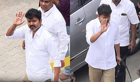 தவெக மாநாட்டுக்கு நிலம் வழங்கிய விவசாயிகளுக்கு விருந்தளித்து கவுரவித்த விஜய்! 