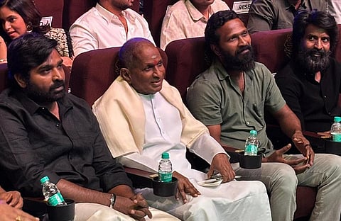 “கடந்த 49 ஆண்டுகளாக அவர்தான் ஒரே நாயகன்” - இளையராஜா குறித்து சூரி புகழாரம்