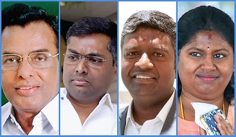 வீரபாண்டியார், பிரபு,  தருண், மலர்​விழி