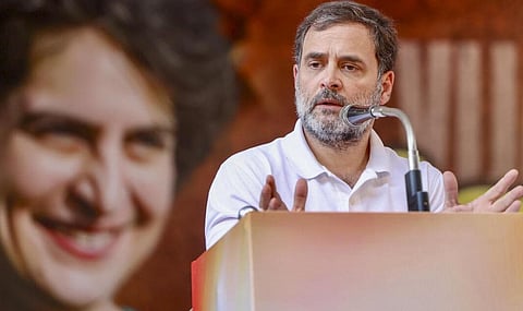 வயநாட்டில் நடந்த நன்றி தெரிவிக்கும் கூட்டத்தில் காங்கிரஸ் முக்கியத் தலைவர் ராகுல் காந்தி உரையாற்றினார்.