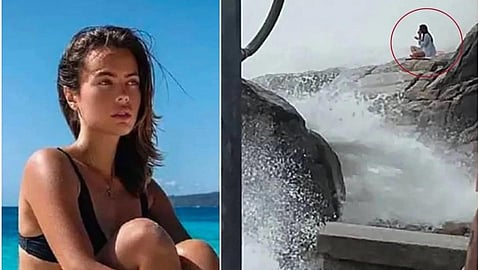 கடற்கரையில் யோகா பயிற்சி: ராட்சத அலையில் சிக்கி ரஷ்ய நடிகை உயிரிழப்பு