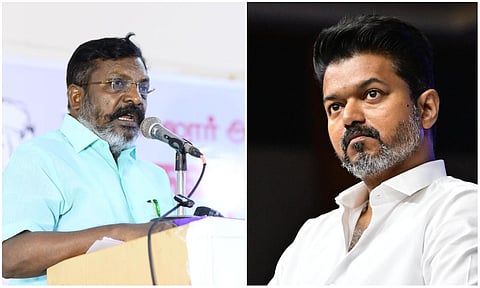  “விஜய் கூறியது போல் திமுக அழுத்தம் தரவில்லை” - திருமாவளவன் விளக்கம் 