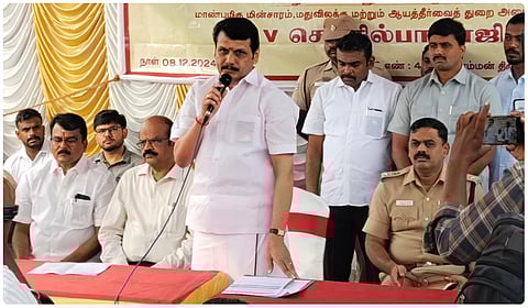 பாஜகவில் யாரும் ஜாமீனில் வந்து அமைச்சர் ஆகவில்லையா? - செந்தில் பாலாஜி கேள்வி