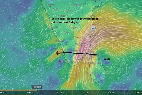 அடுத்த 3 நாட்களுக்கு தமிழகம் முழுவதும் பரவலாக மழை பெய்யும்; புயலுக்கு வாய்ப்பில்லை: பிரதீப் ஜான் கணிப்பு