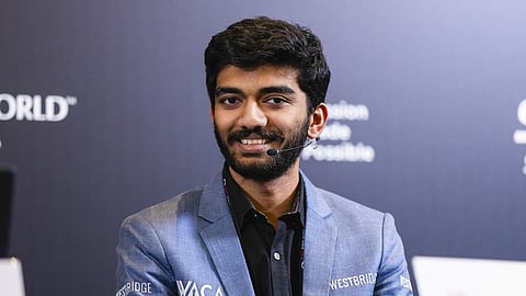 இளம் உலக சாம்பியன் செஸ் டி.குகேஷ்