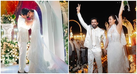 கிறிஸ்தவ முறைப்படியும் நடைபெற்ற கீர்த்தி சுரேஷ் திருமணம்!