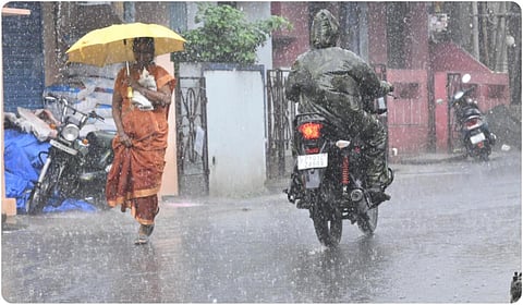 வங்கக்கடலில் உருவானது காற்றழுத்த தாழ்வு பகுதி: சென்னையில் இரு நாட்கள் கனமழைக்கு வாய்ப்பு