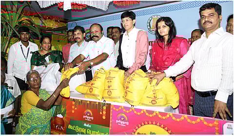 கூட்டுறவு அங்காடிகளில் ‘பொங்கல் சிறப்புத் தொகுப்பு’ விற்பனை தொடக்கம்