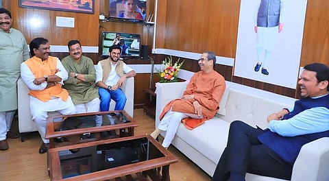 மகாராஷ்டிரா முதல்வர் பட்னாவிஸுடன் உத்தவ் சந்திப்பு: என்டிஏ கூட்டணியில் இணைய ரகசிய பேச்சு?