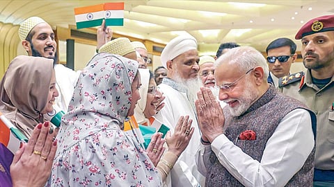43 ஆண்டுகளுக்கு பிறகு சென்ற இந்திய பிரதமர்: குவைத்தில் மோடிக்கு உற்சாக வரவேற்பு
