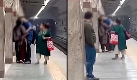 மெட்ரோ ரயில் நிலைய முத்தம் - ஆதரிக்கும் இளம் தலைமுறையும், எதிர்க்கும் கலாச்சார காவலர்களும்!