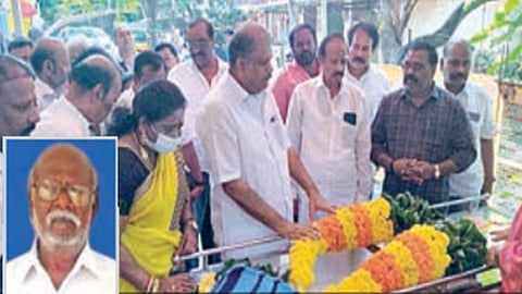 முன்னாள் அமைச்சர் கக்கனின் மகன் பாக்கியநாதன் காலமானார்