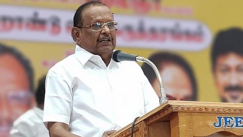 அண்ணாமலை வாழ்நாளில் காலணி அணியப் போவதில்லை: அமைச்சர் எஸ்.ரகுபதி விமர்சனம்