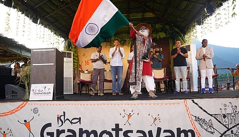 ஈஷா யோகா மையம் சார்பில் நடத்தப்பட்ட 16-வது கிராமோத்சவ விளையாட்டு திரு​விழா நிறைவு