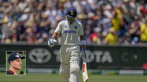 ‘அரசர் மாண்டு விட்டார்’ - விராட் கோலியை விமர்சித்த சைமன் கேட்டிச்