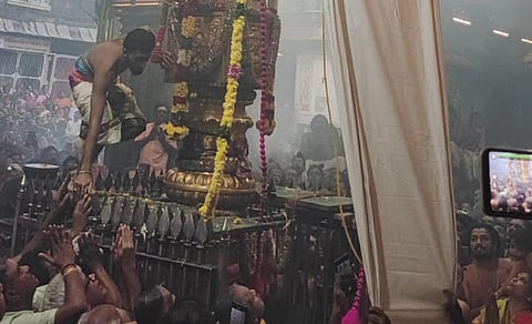சிதம்பரம் நடராஜர் கோயில் ஆருத்ரா தரிசன விழா கொடியேற்றம்