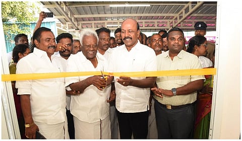 பெரம்பலூர் மாவட்டம் | ரூ. 50 லட்சத்தில் கட்டப்பட்ட பொது சுகாதார கட்டிடத்தை திறந்து வைத்தார் மா.சுப்பிரமணியன்