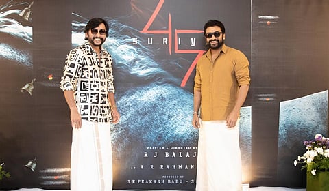 சூர்யாவுக்கு வில்லனாக ஆர்.ஜே.பாலாஜி