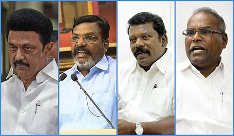 ‘அட்டாக்’ அரசியலை கையில் எடுத்த ஆளும் கூட்டணிக் கட்சிகள்! - பேரத்தை அதிகரிக்க ப்ரீபிளானா?