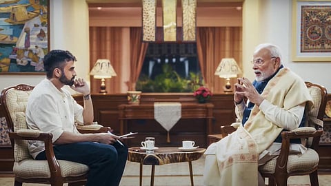 “நானும் தவறு செய்கிறேன்... நானும் மனிதன்தானே!” - பாட்காஸ்ட் நிகழ்வில் பிரதமர் மோடி ஓபன் டாக்