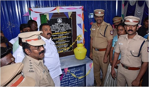 சிவகாசி  ஆயுதப்படை வளாகத்தில்சுத்திகரிக்கப்பட்ட குடிநீர் மையத்தை விருதுநகர் எம்.பி. மாணிக்கம் தாகூர் திறந்து வைத்தார்.