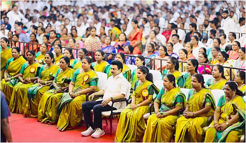 சென்னை கொளத்தூரில் நடந்த பொங்கல் விழாவில் பங்கேற்ற முதல்வர் ஸ்டாலின்