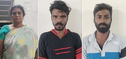 ராமநாதபுரம் |  கணவரை கூலிப்படை ஏவி கொல்ல முயன்ற மனைவி உள்ளிட்ட மூவர் கைது