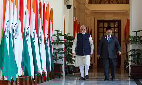 பிரதமர் மோடியுடன் இந்தோனேசிய அதிபர் சந்திப்பு: கடல்சார் பாதுகாப்பு உட்பட பல்வேறு ஒப்பந்தங்கள் கையெழுத்தாகின