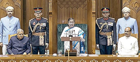 மத்திய அரசின் திட்டங்களால் வறுமையில் இருந்து 25 கோடி பேர் மீட்பு: குடியரசுத் தலைவர் பெருமிதம்