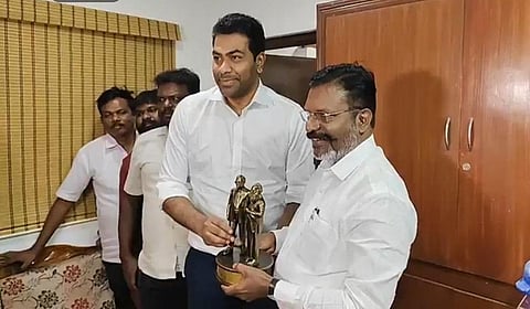 திருமாவளவனுடன் ஆதவ் அர்ஜுனா சந்திப்பு