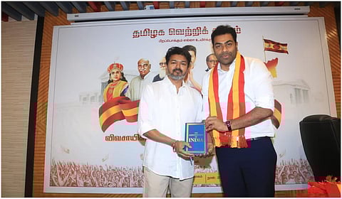 “மக்களுக்கான அரசியலை முன்வைத்து...” - தவெகவில் இணைந்த ஆதவ் அர்ஜுனா பதிவு