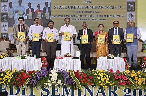 தமிழகத்தில் 2025-26-ல் முன்னுரிமை துறைகளுக்கு ரூ.10 லட்சம் கோடி கடன் வழங்க வாய்ப்பு: நபார்டு வங்கி தகவல் 