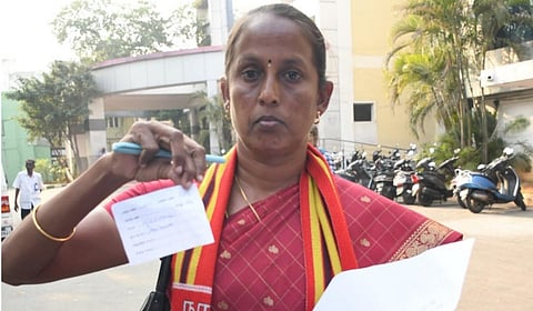 ஈரோடு கிழக்கு நாதக வேட்பாளர் சீதாலட்சுமி