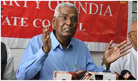 டி.ராஜா | கோப்புப் படம்