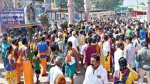 தைப்பூசத்தை முன்னிட்டு 3 நாட்களுக்கு பழநி முருகன் கோயிலில் கட்டண தரிசனம் ரத்து