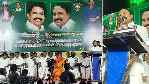 “என்னை சோதிக்காதீர்கள்..!” - கோபி பொதுக் கூட்டத்தில் செங்கோட்டையன் ஆவேசம்