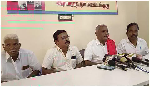 மார்க்சிஸ்ட் கம்யூனிஸ்ட் மாநில செயலாளர் பெ.சண்முகம்