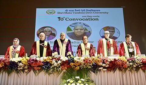 “ஜம்மு காஷ்மீர் இனி மோதலின்றி நம்பிக்கையின் இடமாக இருக்கும்” - ஜக்தீப் தன்கர்