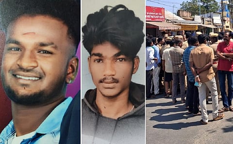 மயிலாடுதுறை அருகே 2 இளைஞர்கள் கொலையில் மேலும் 2 பேர் கைது: ஆய்வாளர் காத்திருப்போர் பட்டியலுக்கு மாற்றம்