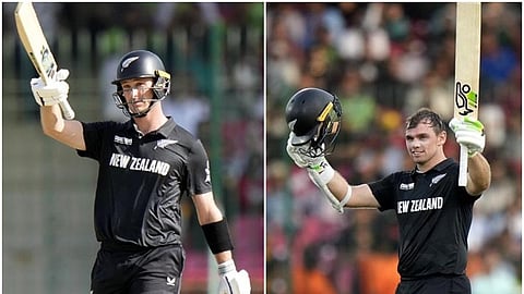 சதம் விளாசிய வில் யங் மற்றும் டாம் லேதம்.