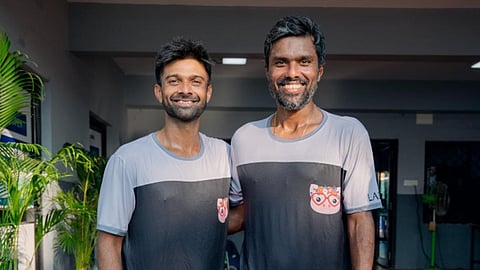 கால் இறுதி சுற்றில் நெடுஞ்செழியன் ஜோடி