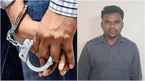 கைது செய்யப்பட்ட பரசுராமன்