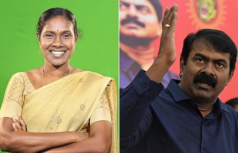 காளியம்மாள் | சீமான் - கோப்புப் படம்