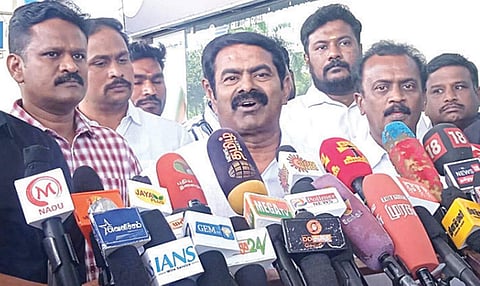 புதிய கல்வி கொள்கையை எதிர்ப்பது நாடகம்: திமுக மீது சீமான் குற்றச்சாட்டு