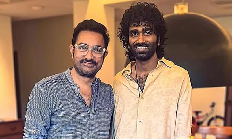 ஆமிர்கான் உடன் பிரதீப் ரங்கநாதன் திடீர் சந்திப்பு!