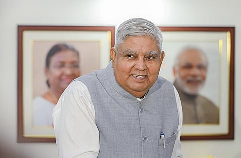 சட்டத்தை நீதித் துறையால் மாற்ற முடியாது: குடியரசு துணைத் தலைவர் தன்கர் கருத்து